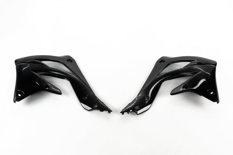 UFO Radiator shrouds black Kawasaki KX450F