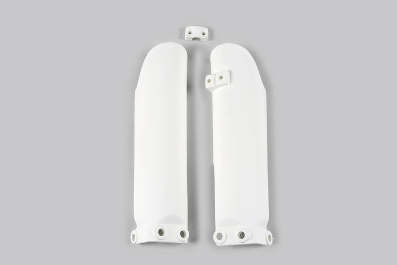 UFO Front fork protectors white KTM SX65