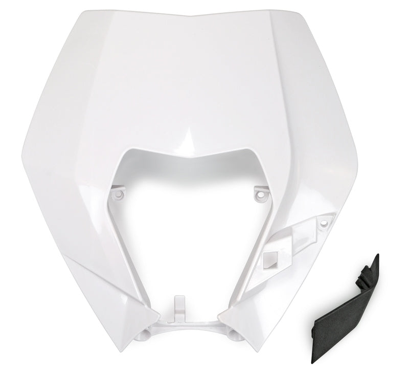 UFO Voornummerplaat KTM wit