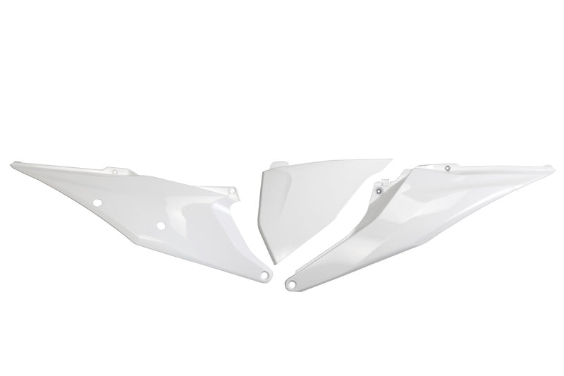 UFO Side number plates white KTM SX/SX-F