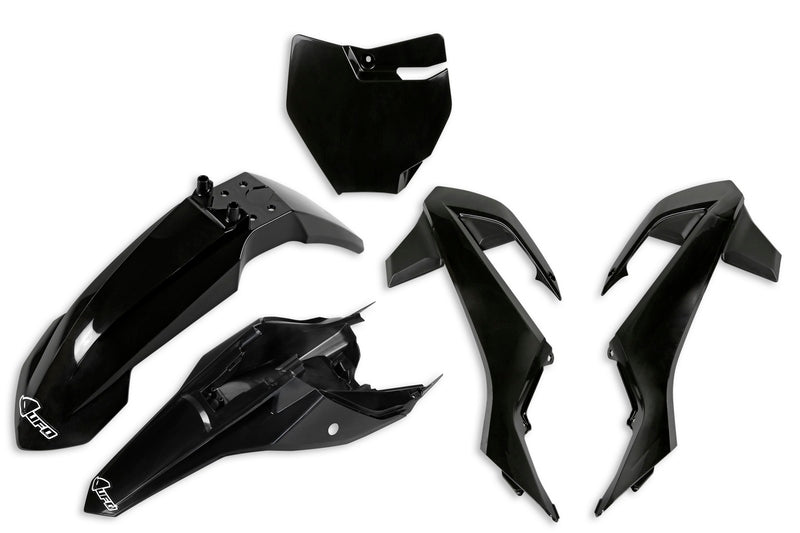 UFO Plastic kit zwart KTM SX 65