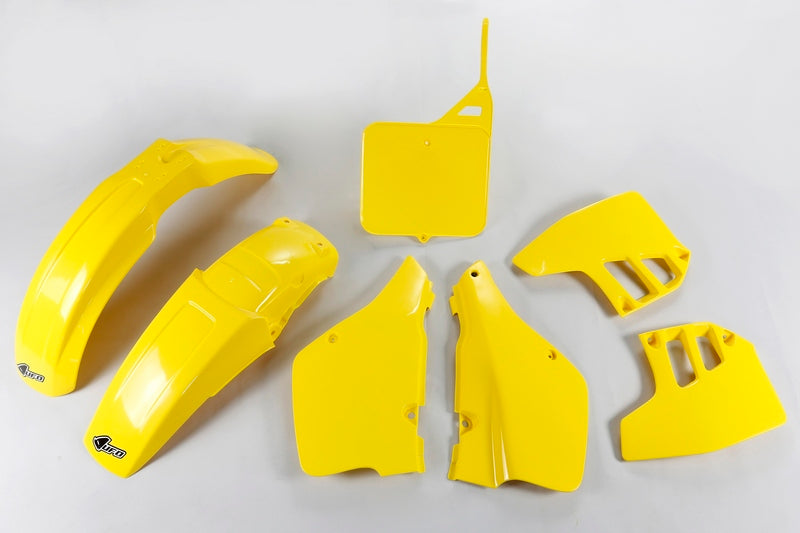 UFO Plastic kit OEM kleur geel Suzuki RM250