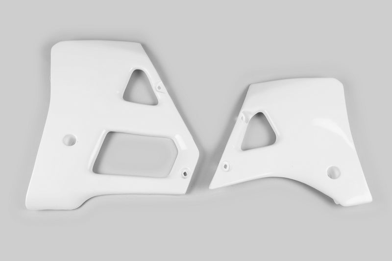 UFO Radiator shrouds white Yamaha