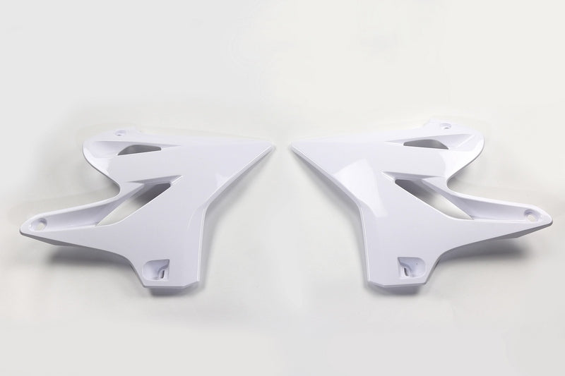 UFO Radiateurkappen wit Yamaha YZ125/250