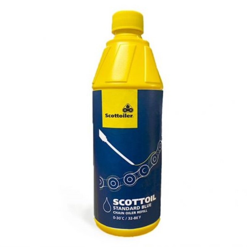 SCOTTOILER Refill bottle for eSystem & vSystem Blue Kits standard temp. 0-30°C - 500ml