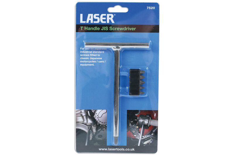 LASER TOOLS T Handle JIS Screwdriver