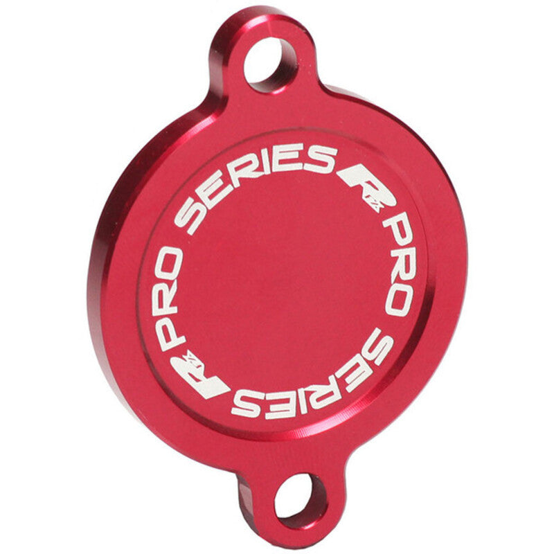 RFX Pro Oil Filter Cover - Red
