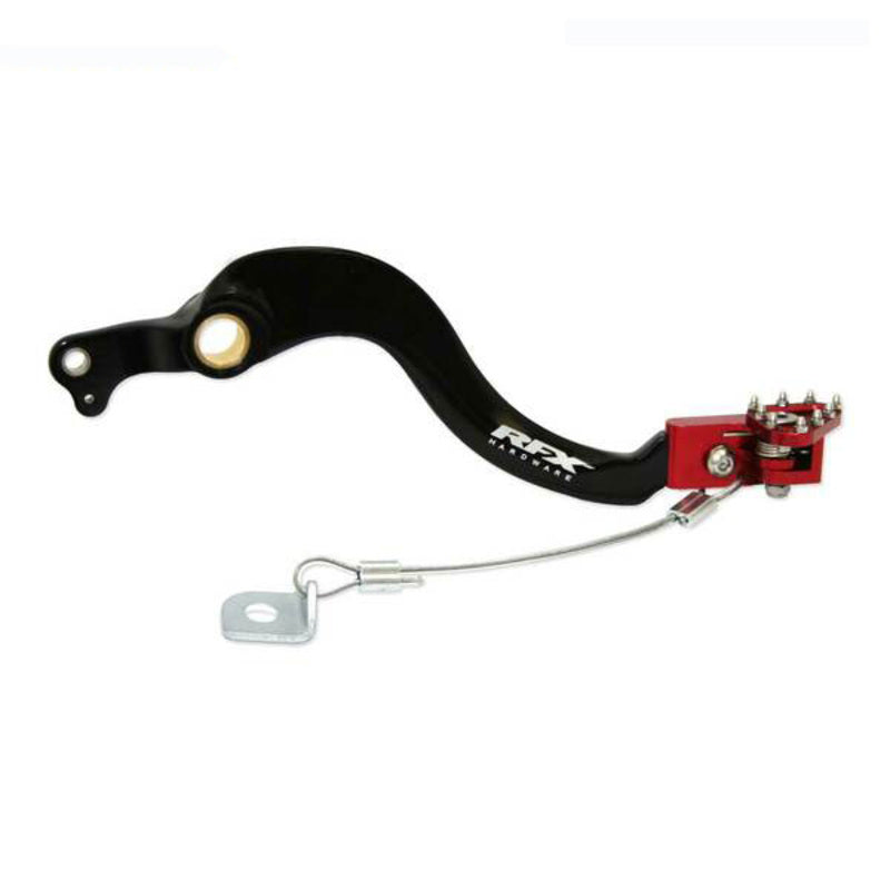 RFX Pro ST Rear Brake Lever (Black/Red) - Honda CRFX250