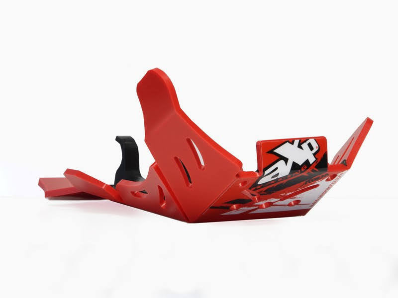 AXP Xtrem Skid Plate Red - Gas-Gas EC 250 F / 350 F