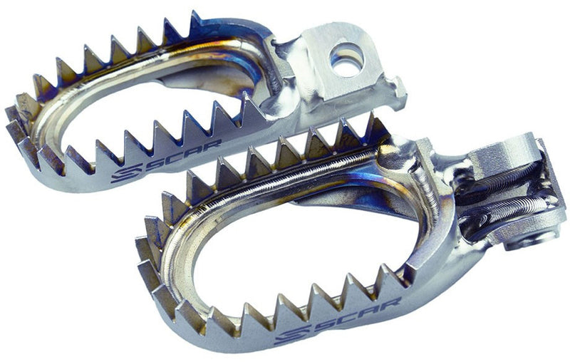 SCAR Footpegs Gripper Titanium