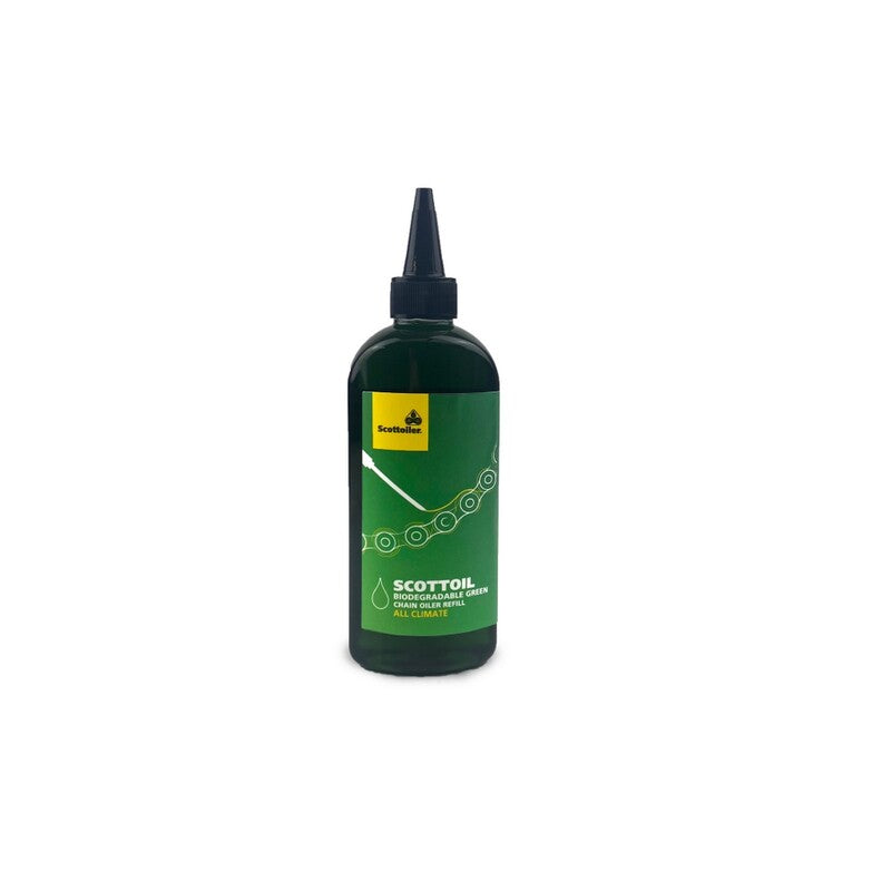 SCOTTOILER Biodegradable Lubricant Green for Chain Lubrication System - 250 ml bottle