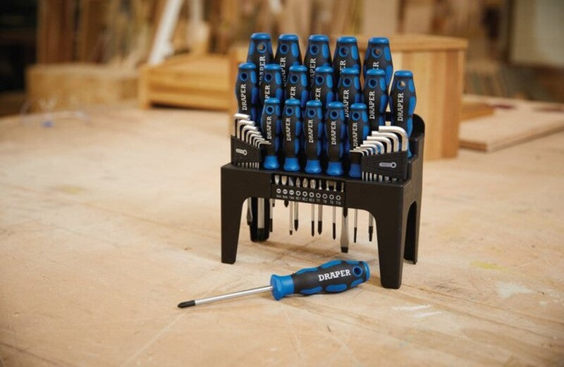 DRAPER Key and Bit Set - 44 Pieces