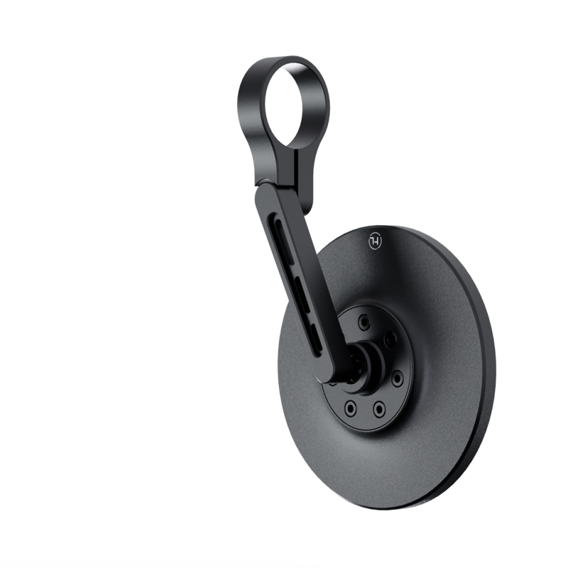 HIGHSIDER pro Clamp Black For Handlebar End Mirror Stem (1pc)
