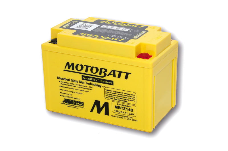 MOTOBATT Battery MBTZ14S