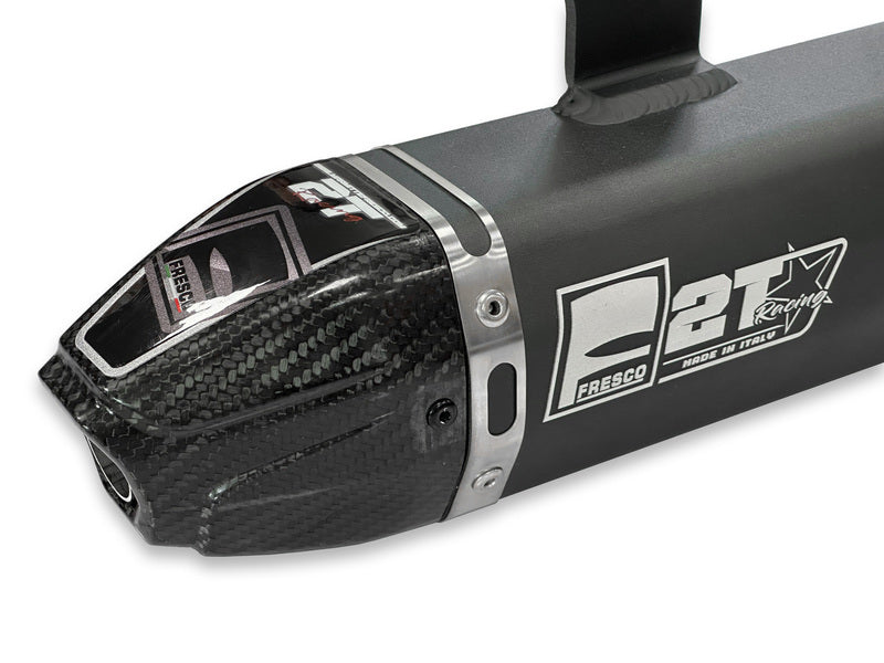 FRESCO Carby Einddemper zwart aluminium/carbon eindkap