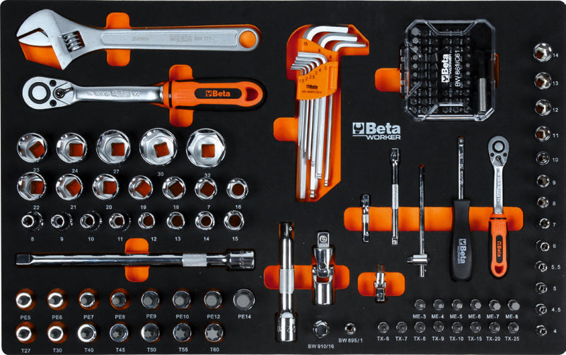 BETA Assortiment van 189 gereedschappen