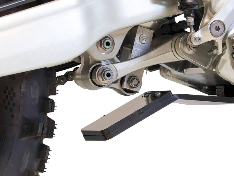 AXP Xtrem Skid Plate with Suspension Linkage Protection - HDPE 8mm