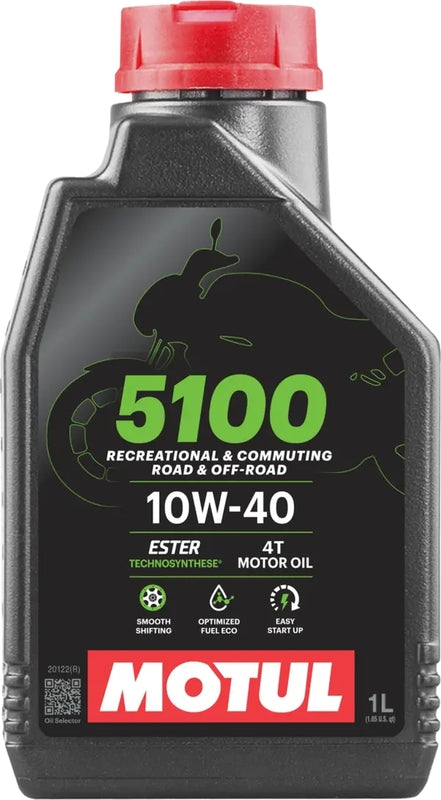 MOTUL 7100 Motor Oil Promo Pack - 10W40 4T 4L + 1L Offered
