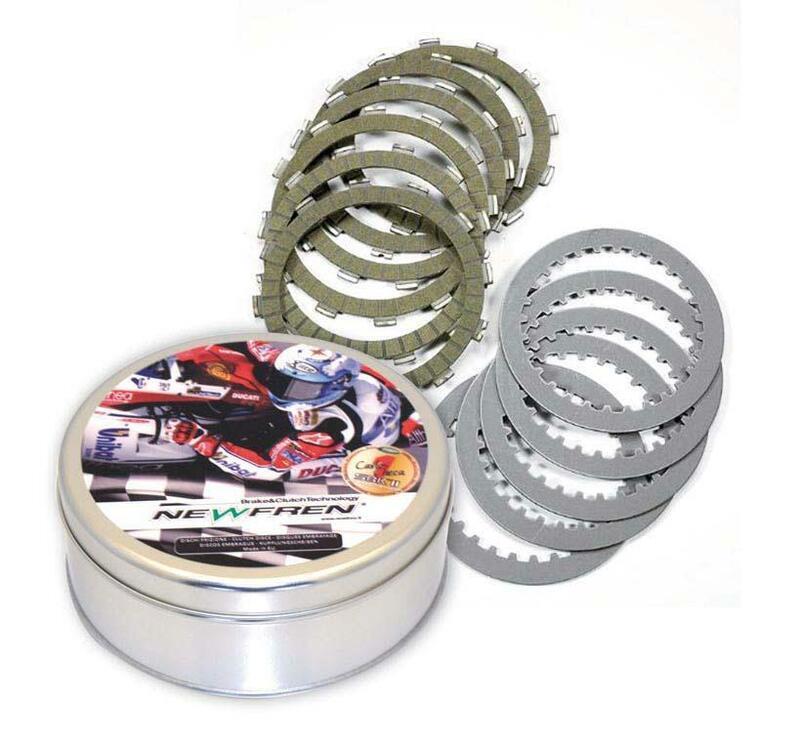 NEWFREN Performance Steel + Friction Clutch Plates Kit