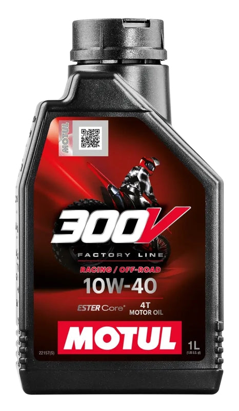 MOTUL 300V Factory Line Off-Road Racing 4T Motor Oil - 10W40 1L