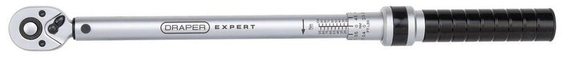 DRAPER Expert Ratchet Torque Wrench - 3/8" / 20-142Nm