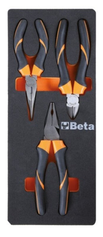 BETA M134 Zachte foam inleg met tangen en zijkniptsngen