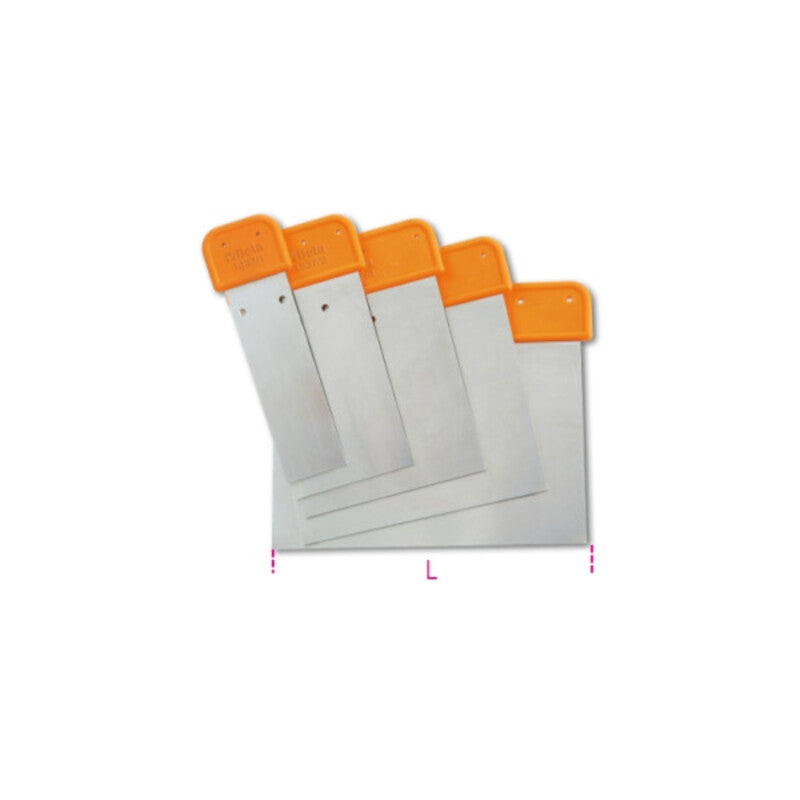 BETA Set Set roestvrij stalen carrosserie spatels – 5 stuks