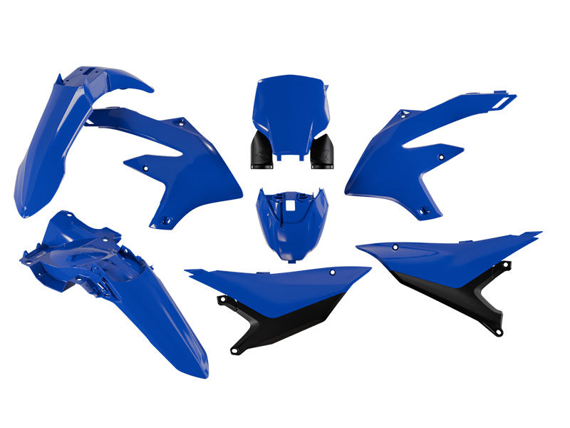 RACETECH 6-Piece Plastic Kit - Blue