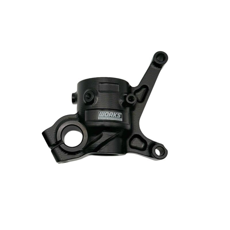 SHOWA WORKS Left Fork Axle Holder - CNC - Black