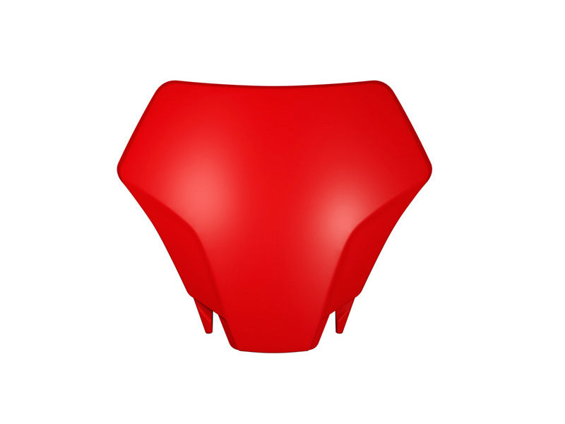 RACETECH Front Number Plate - Red