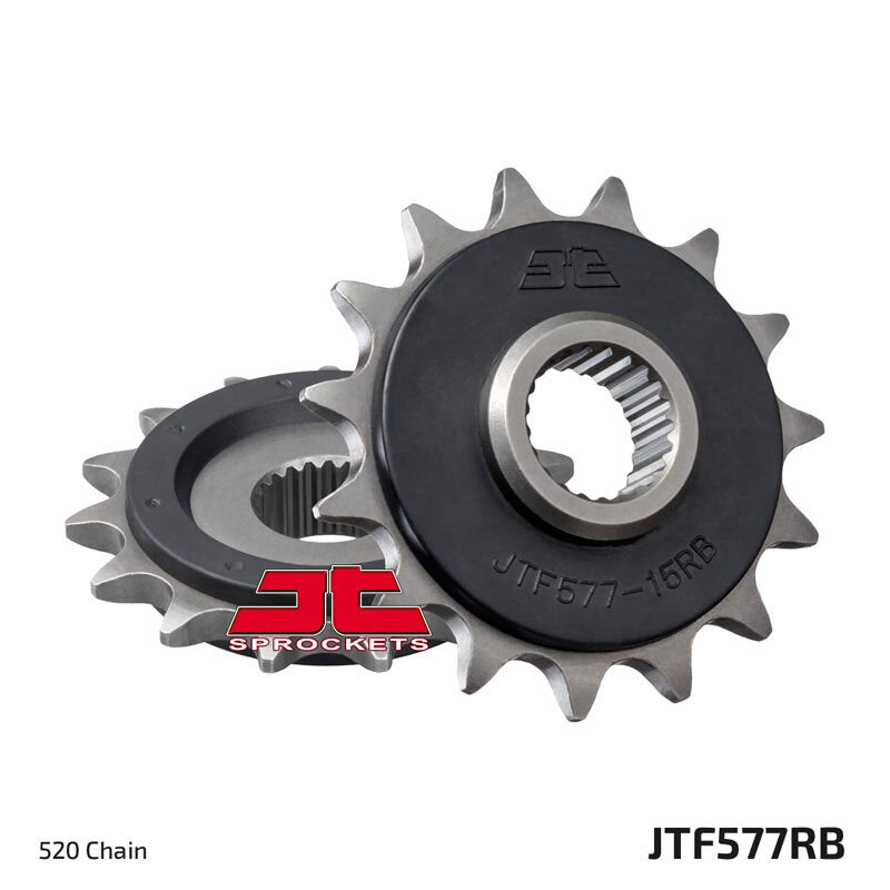 JT SPROCKETS Staal geluidsarm voortandwiel 577 - 520