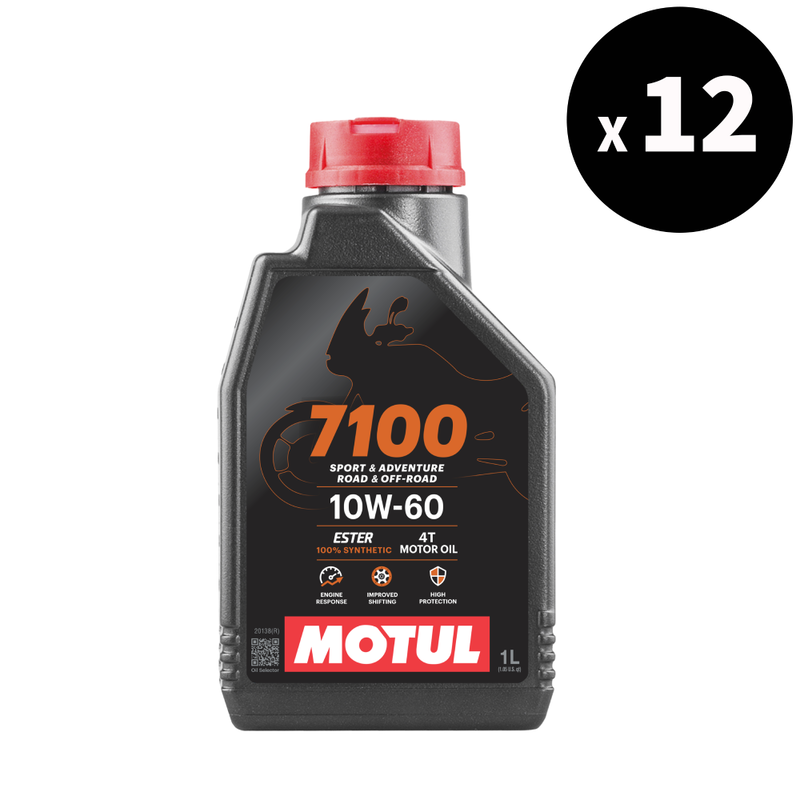 MOTUL 7100 4T Motor Oil - 10W60 1L x12