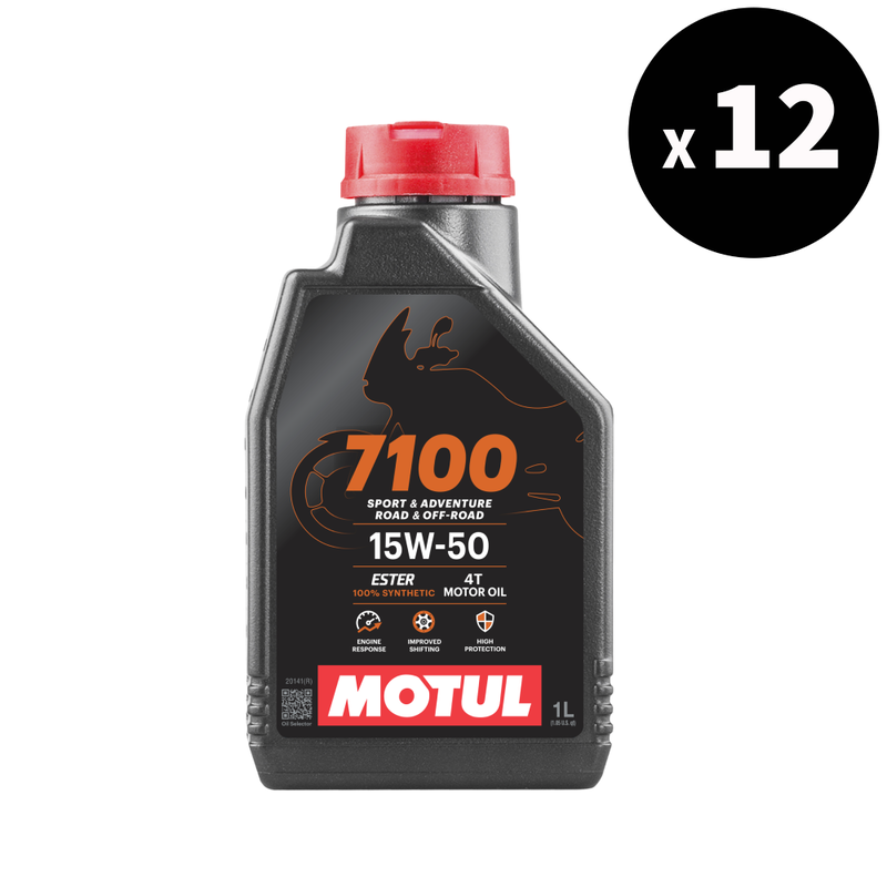 MOTUL 7100 4T Motor Oil - 15W50 1L x12