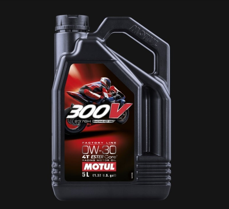 MOTUL 300V Factory Line Racing Oil kit 2376H 0W-30 4T - x 4