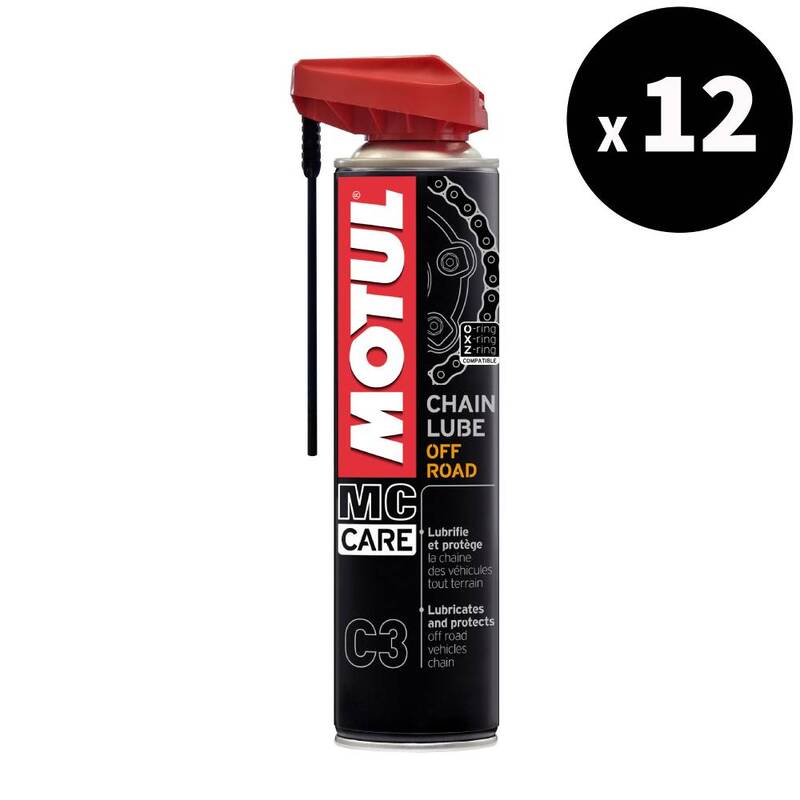 MOTUL MC Care C3 Kettingspray Off-Road - 400 ml x 12