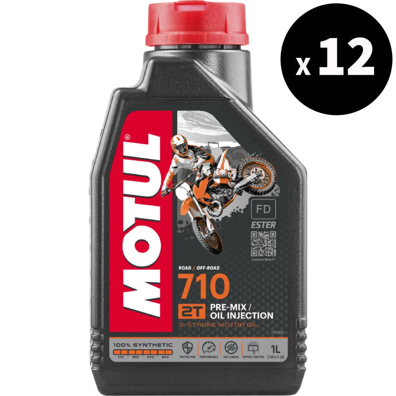 MOTUL 710 2T Motorolie – 1 L (x12)