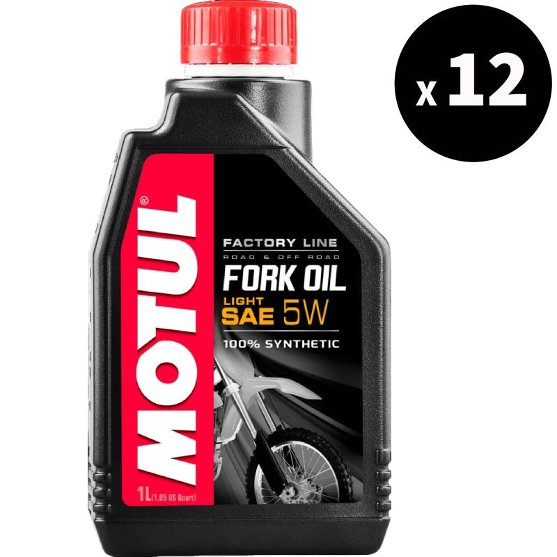 MOTUL Factory Line Vorkolie – 5W – 1 L (x12)