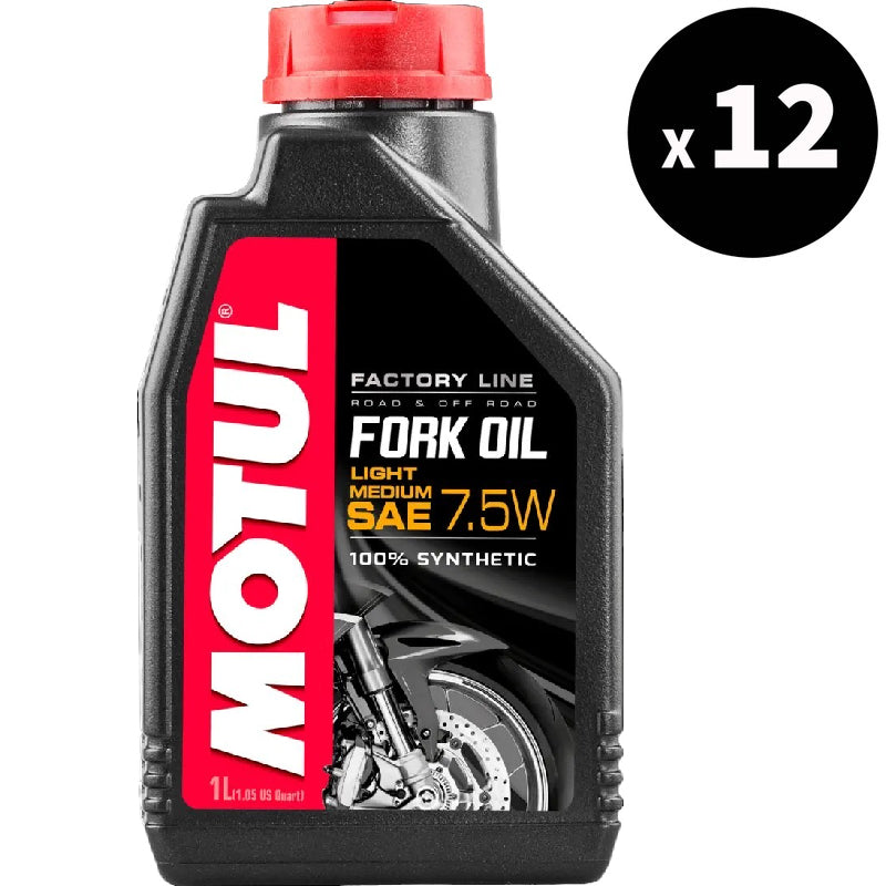 MOTUL Factory Line Vorkolie – 7.5W – 1 L (x12)