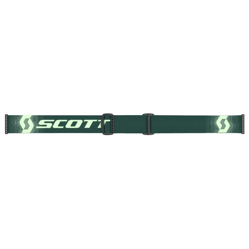 SCOTT Fury Crossbril - Donkerblauw/Neon rood, Orange Chrome Works Lens