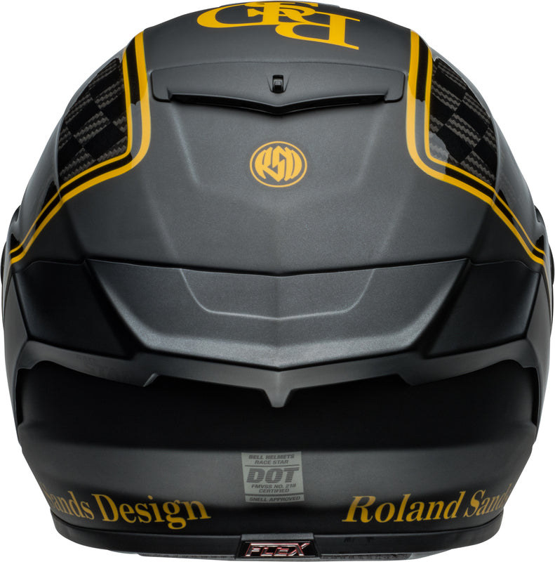 BELL Race Star DLX Flex Helm - RSD Player Matte/Gloss Black/Gold