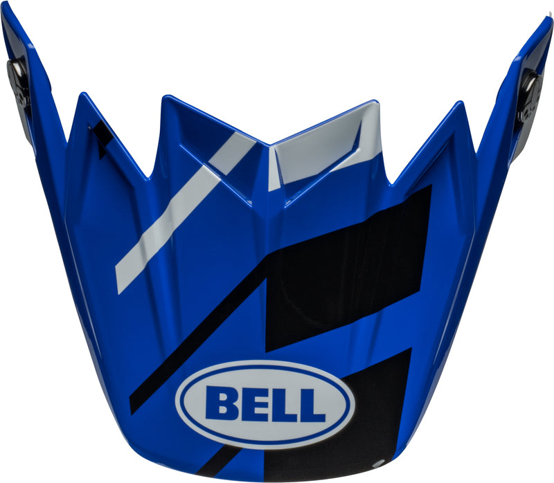 BELL Moto-9S Flex Vizier - Banshee Gloss Blue/White
