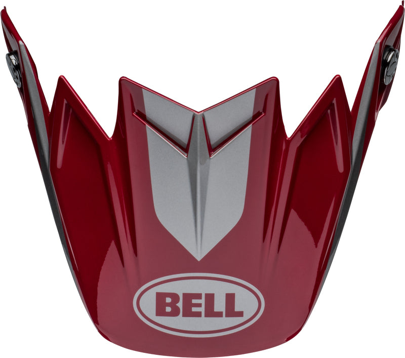 BELL Moto-9S Flex Vizier - Ferrandis Méchant Gloss Red/Silver