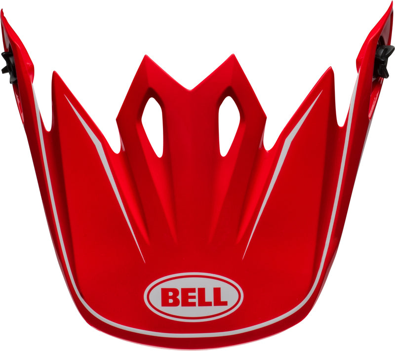 BELL MX-9 Mips Vizier - Zone Gloss Red
