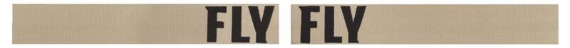 FLY RACING Focus Sand Crossbril - Kaki/Bruin met Dark Smoke Lens