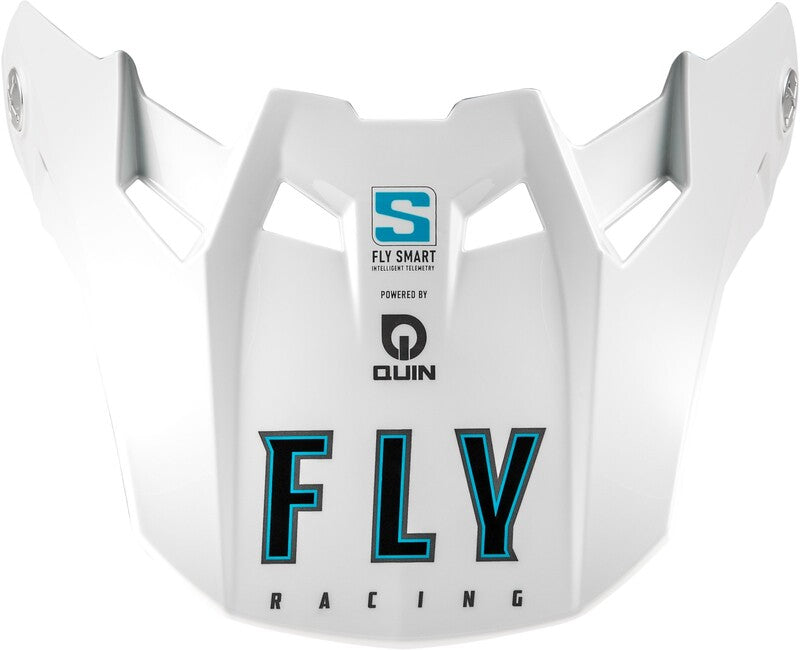 FLY RACING Formula Smart Carbon Solid Visor - Solid Black