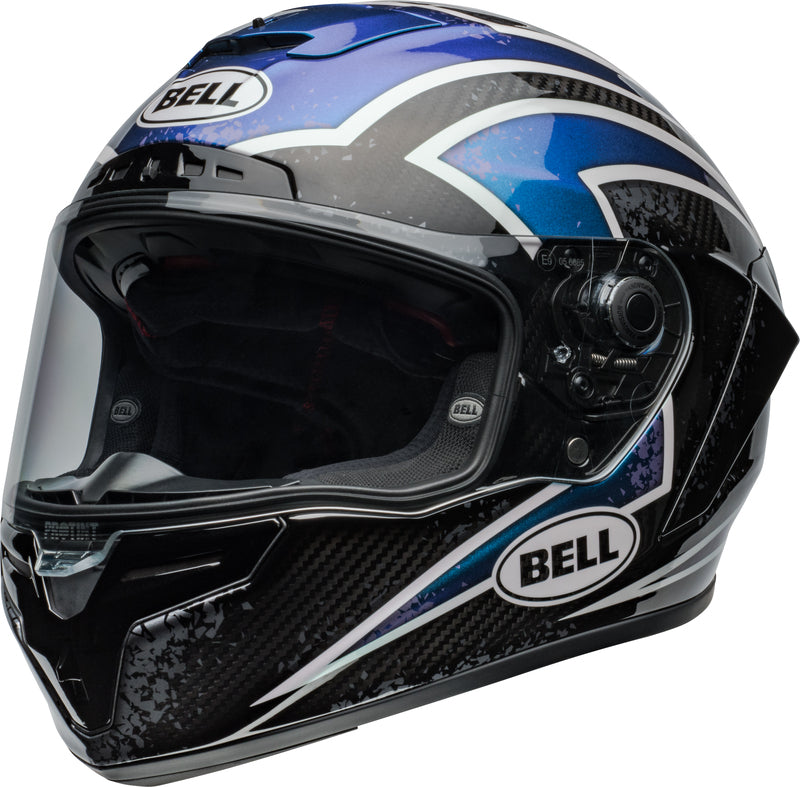 BELL Race Star DLX Flex Helmet - Xenon Gloss Blue/Retina