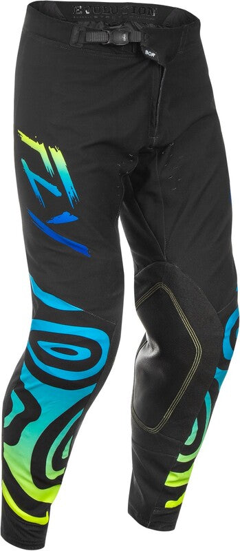 FLY RACING Evolution DST SE Zen Pants - Black/Blue/Hi-Vis