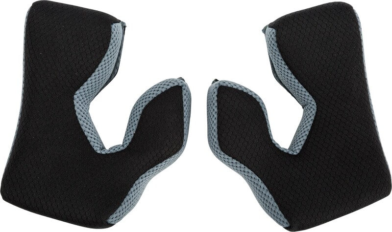 FLY RACING Formula Cheek Pads (XS-55mm) - Black/Cool Grey