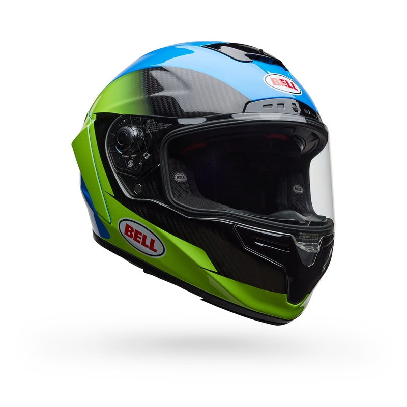 BELL Race Star DLX Flex Helm - Corsa Blue/Flo