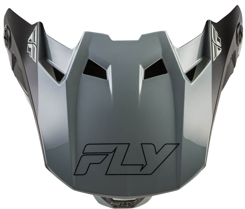 FLY RACING Formula CC Glide Vizier - Grijs/Light Grey/Zwart